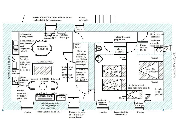 La Marguerite à La Campagne Hébergement de vacances